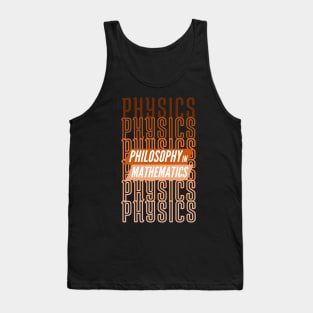 Physics T-shirt - philosophy Tank Top